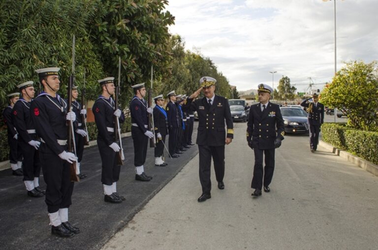 Capo di Stato Maggiore della Marina tunisina visita la Base Navale di Augusta