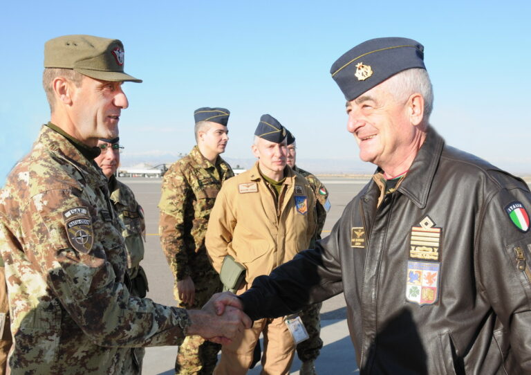 Afghanistan: visita del Capo di Stato Maggiore dell’Aeronautica Militare al Regional Command West