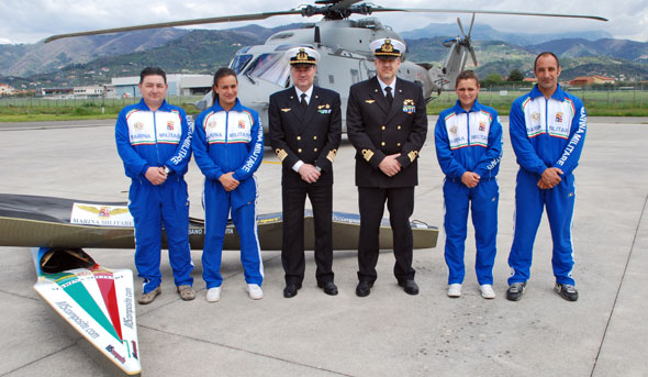 Canoa – Partita la “spedizione” della Marina ai Campionati Europei