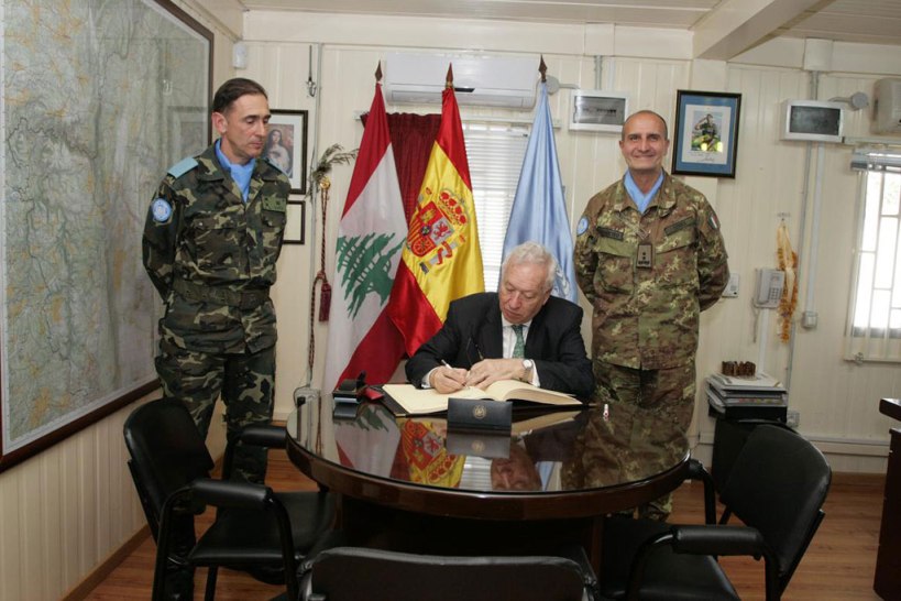 Ministro Spagnolo visita UNIFIL