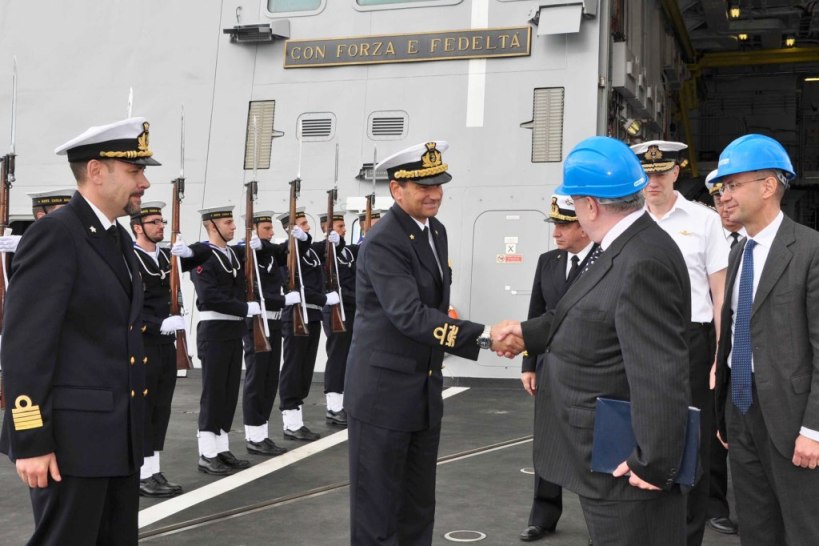 La Spezia – Visita del “National Armament Director and Chief of Defence Materiel”