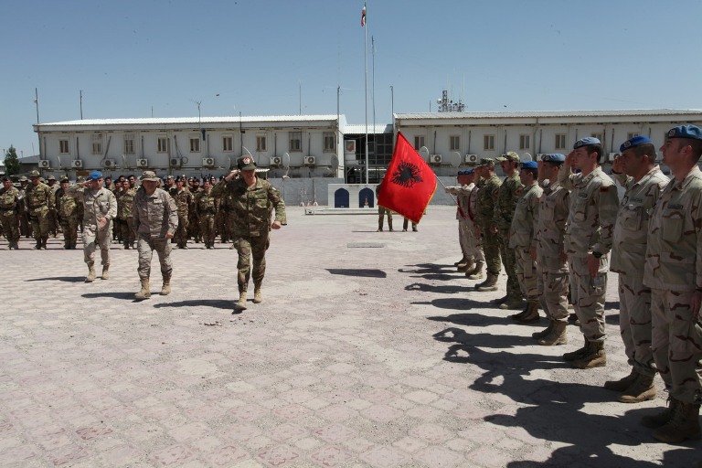 Herat: termina la missione dei militari albanesi della Force Protection