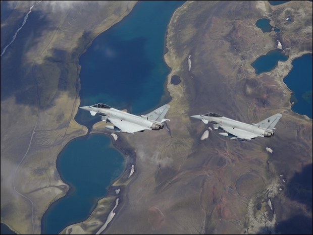 Islanda: rientrano gli Eurofighter