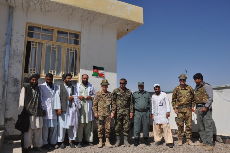 Afghanistan: la Transition Support Unit – Center inaugura la nuova clinica pubblica di Shindand