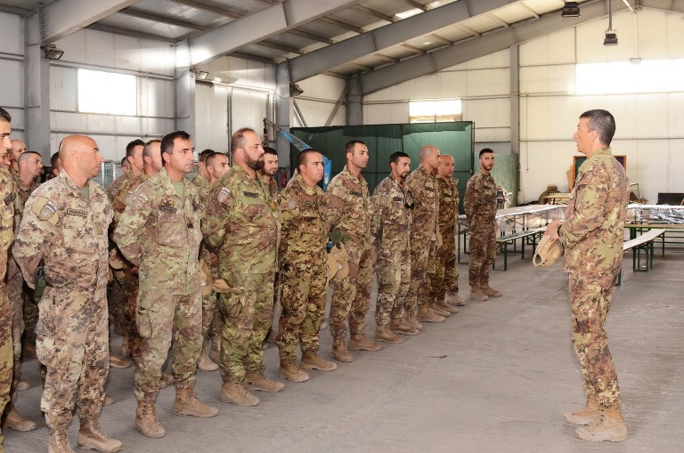 Afghanistan: Cambio al Battaglione Logistico di Manovra di Herat