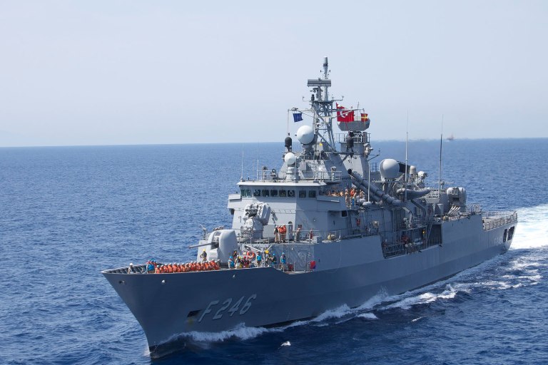 La Marina incontra in mare lo Standing NATO Maritime Group 2 --