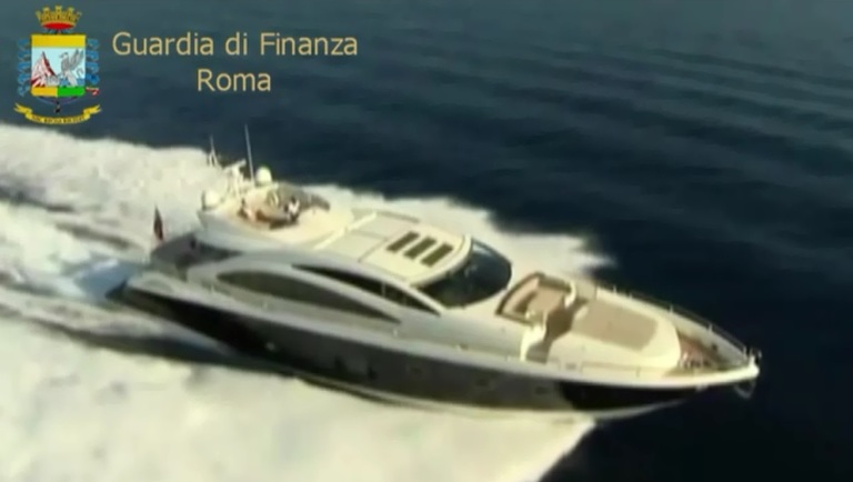 Arrestato facoltoso imprenditore romano aveva accumulato 93 milioni di euro frutto di frode fiscale e bancarotta fraudolenta sequestrati  immobili, ferrari, ed un super yacht.