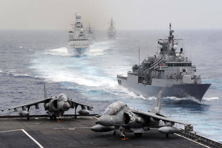 Marina Militare: termina l’esercitazione nato “Brilliant Mariner – mare aperto 2013”