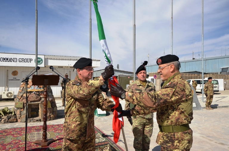 Cambio al vertice di ITALFOR, l’unità logistica del contingente Italiano in Afghanistan