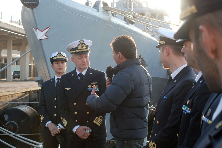 Sosta a Napoli delle navi della ‘Scuola Comando Navale’