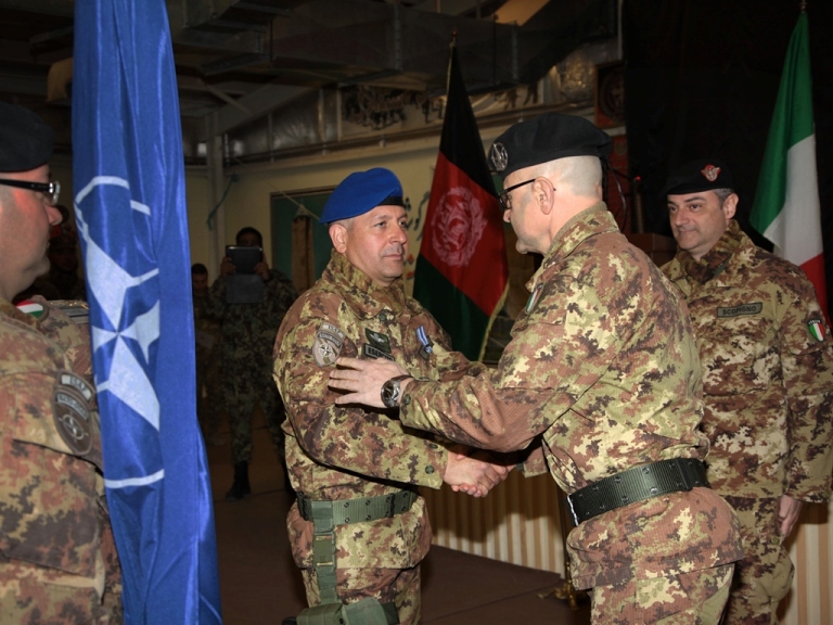 Cambio al vertice del Military Advisory Team del contingente italiano di ISAF