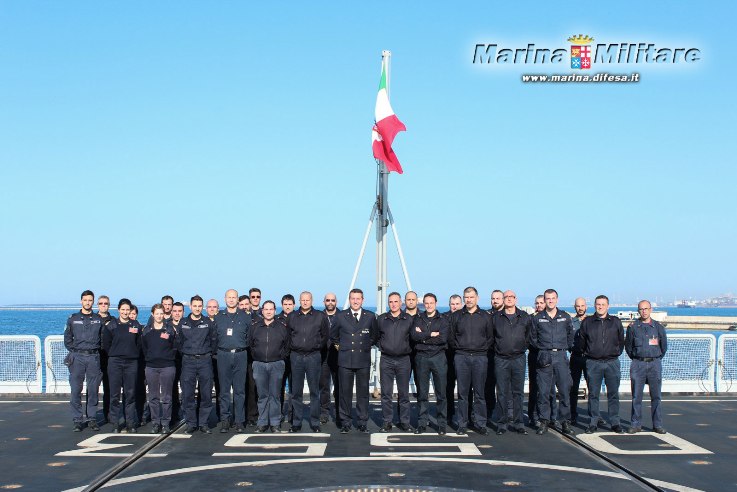Electronic warfare trials 2014 a bordo di nave Doria