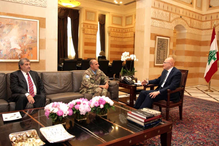 Il Comandante di UNIFL incontra i vertici delle Istituzioni politiche Libanesi-