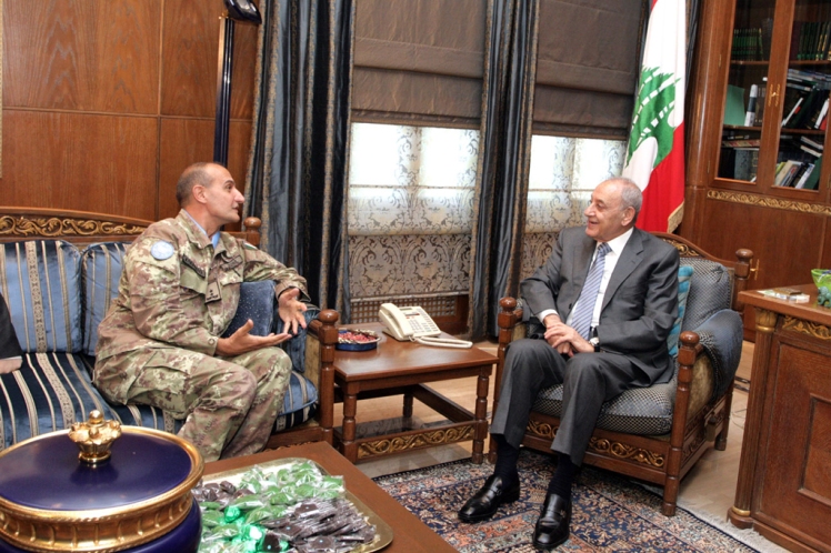 Il Comandante di UNIFL incontra i vertici delle Istituzioni politiche Libanesi--