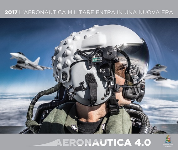 Presentato il calendario dell’Aeronautica Militare 2017 “Aeronautica 4.0”