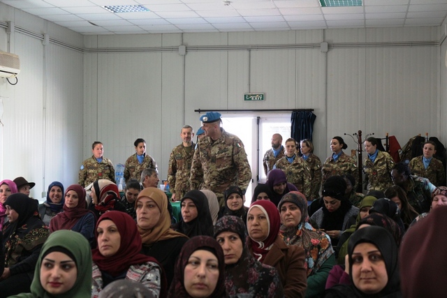 Il Comando del Sector West di Unifil ha ospitato il Women Open Days