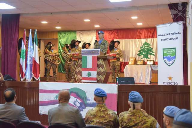 UNIFIL: ATTIVITÀ CIMIC A FAVORE DELLA POPOLAZIONE LIBANESE